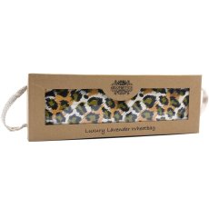 Levandulově-Pšeničný Terapeutický Polštářek - Noční Leopard