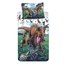 Jerry Fabrics Povlečení Jurský Svět Trio , 140x200 / 70x90 cm