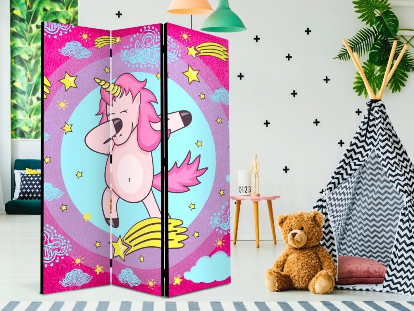 Artgeist Paraván - Dancing Unicorn [Room Dividers]