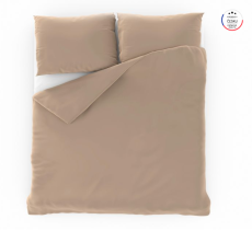 Bavlnené obliečky – jednofarebné 100 % bavlna Béžové