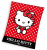 Dětská deka Hello Kitty Red 150x200 cm