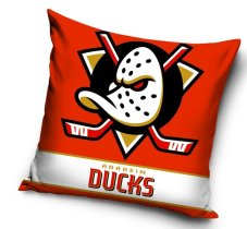 Polštářek NHL Anaheim Ducks Orange Mask 40x40 cm