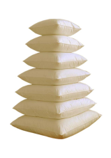 Vankúš perie 70x90 1600g krémová sypka