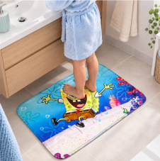 Dětská koupelnová předložka Veselý Sponge Bob