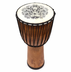 Ručně Vyrobený Buben Djembe - Výška 50 cm