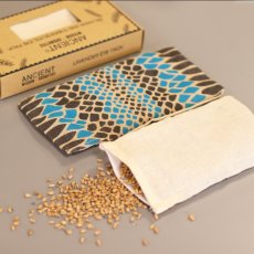 Levandulově-Pšeničný Terapeutický Polštářek na Oči - Modrá Zmije