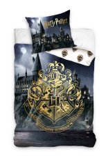 DĚTSKÉ POVLEČENÍ HARRY POTTER BRADAVICKÁ ŠKOLA 140x200 / 70x90 cm