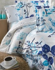 Brotex Povlečení Satén Garden Blue