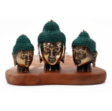 Set 3 -  Buddha Hlavy Opic - Různé Velikosti
