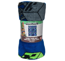 Dětská deka Minecraft Mob Monster 130x170 cm