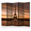 Artgeist Paraván - Evening Colours of Paris II [Room Dividers]