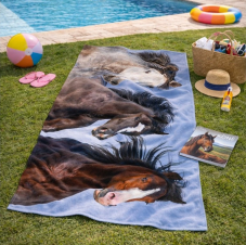 Froté osuška  Divocí Koně v Přírodě 70x140 cm