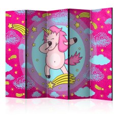 Artgeist Paraván - Dancing Unicorn II [Room Dividers]