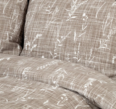 Flanelové obliečky Jeseň béžová