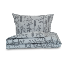 Flanelové obliečky Trstina sivá