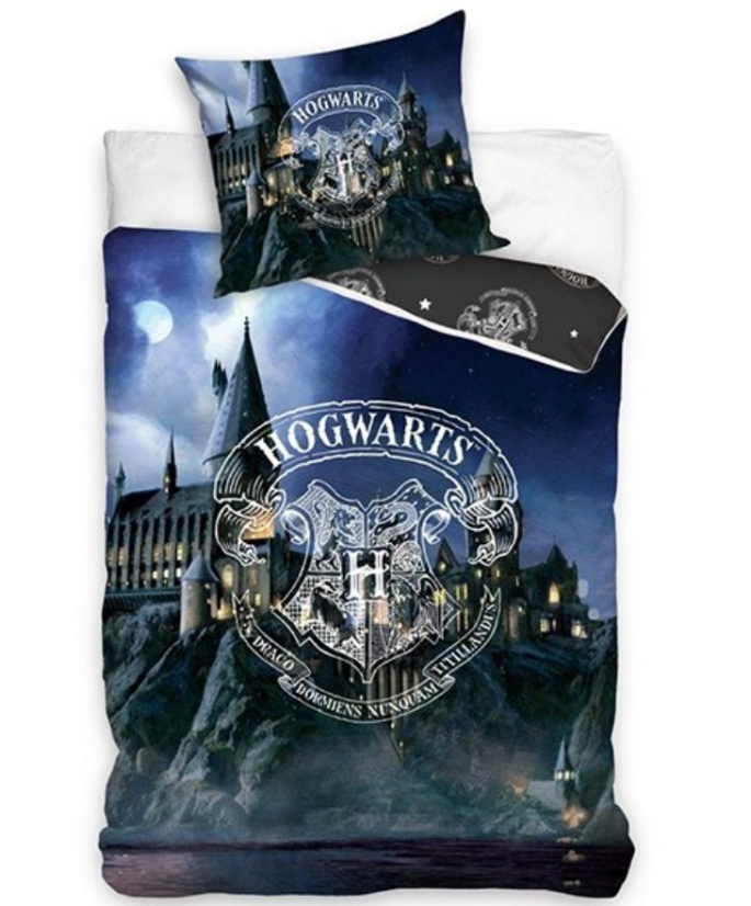 Dětské povlečení Harry Potter Rokfort 140x200/70x90 cm