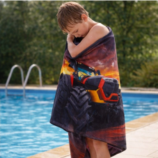 Froté osuška Super Traktor 70x140 cm