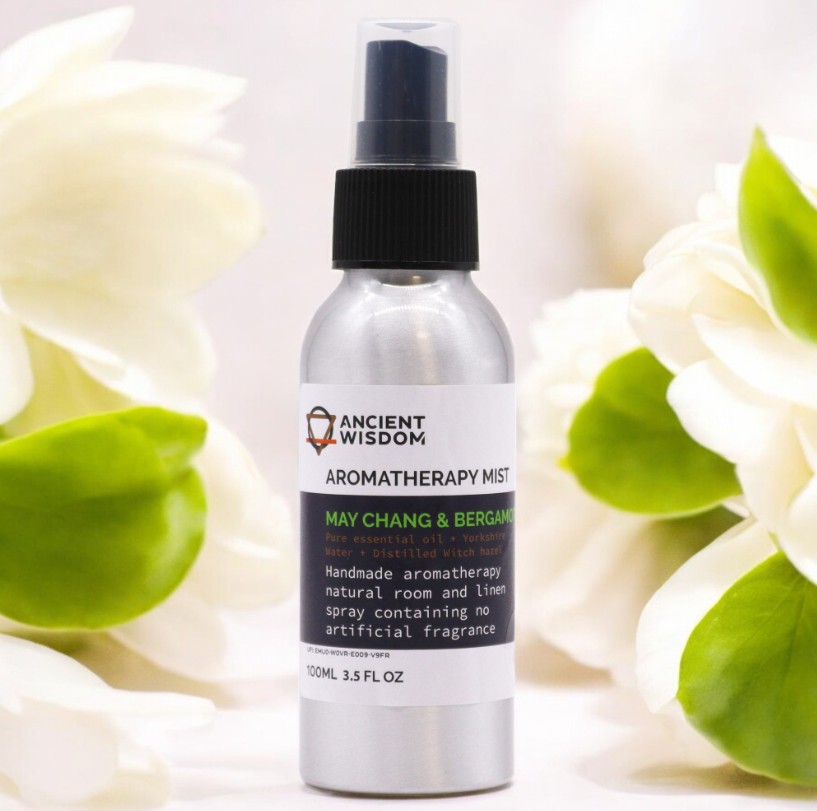 100ml Rozprašovač s Esenciálnymi Olejmi - Litsea Cubeba & Bergamot