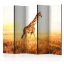Artgeist Paraván - giraffe - walk [Room Dividers]