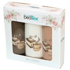 Darčeková sada Vaflových utierok 3 ks Kavový mlynček