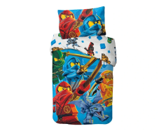 Dětské povlečení LEGO Ninjago Společně Povstaneme  140x200 / 70x90 cm