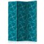 Artgeist Paraván - Geometric Turquoise [Room Dividers]
