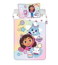 Povlečení do postýlky Gabby´s Dollhouse "Sugar Dream" baby 100x135, 40x60 cm