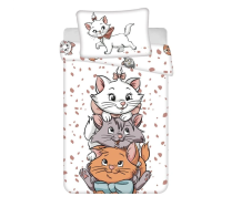 Povlečení do postýlky Marie Cat Friends baby 100x135, 40x60 cm
