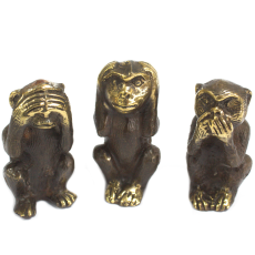 Set 3 Opic - Nevidím, Neslyším, Nemluvím-KOPIE