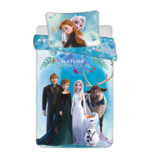 Obliečky do postieľky Ľadové Kráľovstvo Blue 03 baby ,100x135 / 40x60 cm