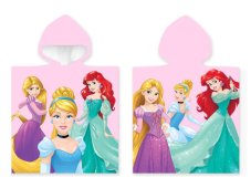 Dětské pončo Princess Popelka Ariel a Locika