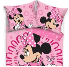 Faro Dětské povlečení  Báječná Minnie140x200 / 70x90 cm