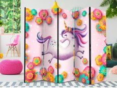 Artgeist Paraván - Lithe Unicorn II [Room Dividers]