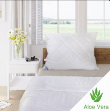 SET SUMMER ALOE VERA přikrývka+polštář, 140x200, 70x90cm