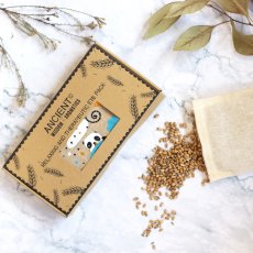 Levandulově-Pšeničný Terapeutický Polštářek na Oči -Spící Panda
