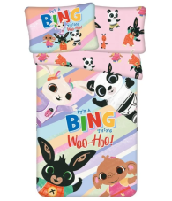 Obliečky do postieľky Zajačik Bing It is a thing baby 100/135, 40/60 cm