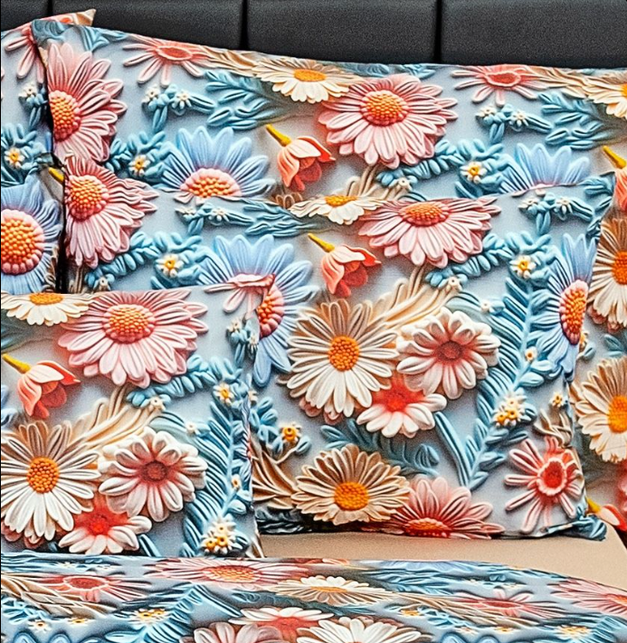 5D povlečení 140x200, 70x90cm Sedmikráska