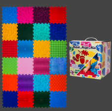 Masážní ortopedická podložka Puzzle "Mega Mix" 24 prvků