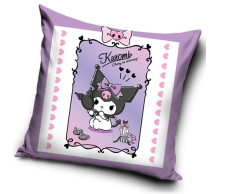Detský vankúšik Kuromi Roztomilá Rebelka 40x40 cm