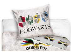Dětské povlečení Harry Potter Famfrpálové Týmy 140x200 / 70x90 cm