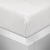 Mikroflanel napínací prostěradlo - bílé