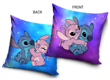 Dětský polštářek Lilo a Stitch Vesmírné Objetí 40x40 cm