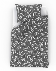 Bavlnené obliečky renforcé OSAKA sivá