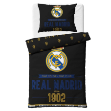 Fotbalové povlečení Real Madrid Royal Black 140x200 / 70x90 cm