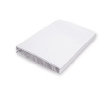 Napínacie saténové prestieradlo biele