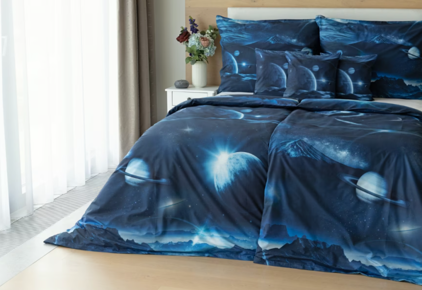 Matějovský posteľné obliečky Bavlna Deluxe Galaxia