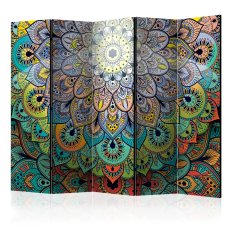 Artgeist Paraván - Colourful Stained Glass II [Room Dividers]