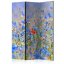 Artgeist Paraván - A sky-colored meadow - cornflowers [Room Dividers]