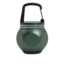 Zelený Mini Reproduktor s Kempingovým Háčikom