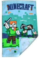 Dětský ručník Minecraft Vzhůru do Boje 30x50 cm